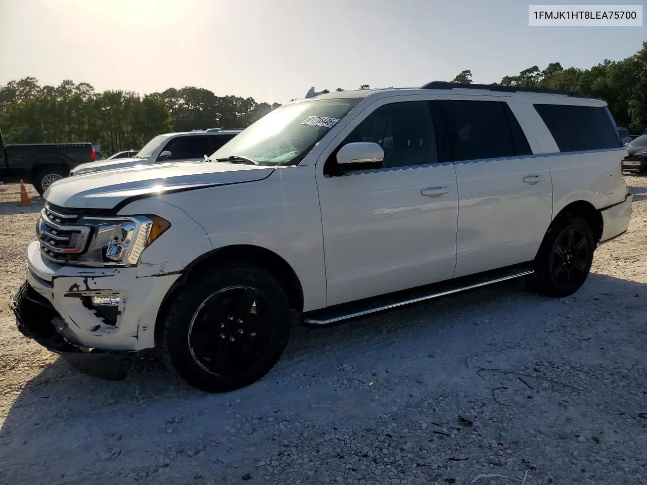 2020 Ford Expedition Max Xlt VIN: 1FMJK1HT8LEA75700 Lot: 61716446