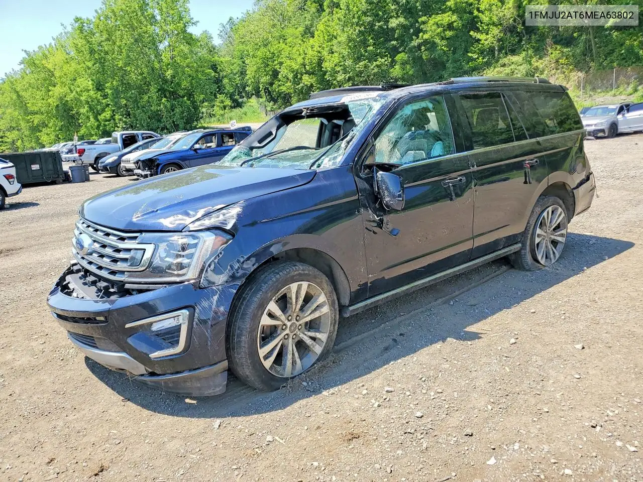 2021 Ford Expedition Limited VIN: 1FMJU2AT6MEA63802 Lot: 59086786