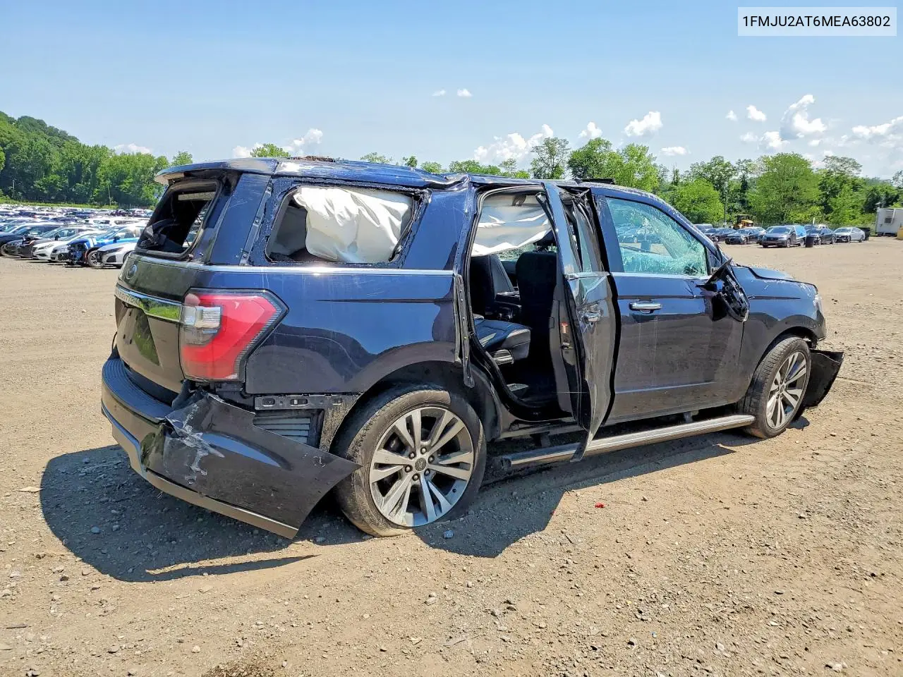 2021 Ford Expedition Limited VIN: 1FMJU2AT6MEA63802 Lot: 59086786
