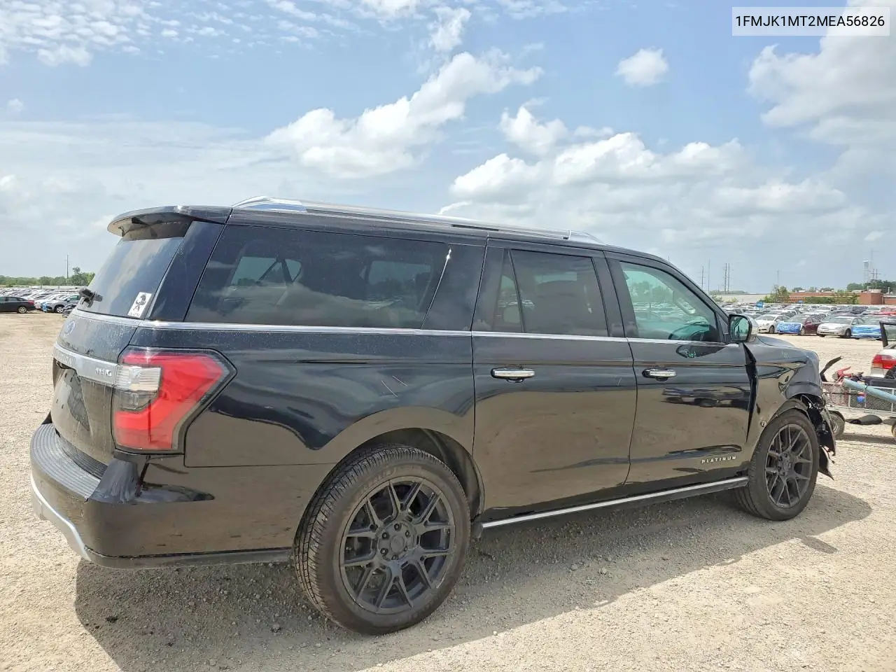 2021 Ford Expedition Max Platinum VIN: 1FMJK1MT2MEA56826 Lot: 59104356