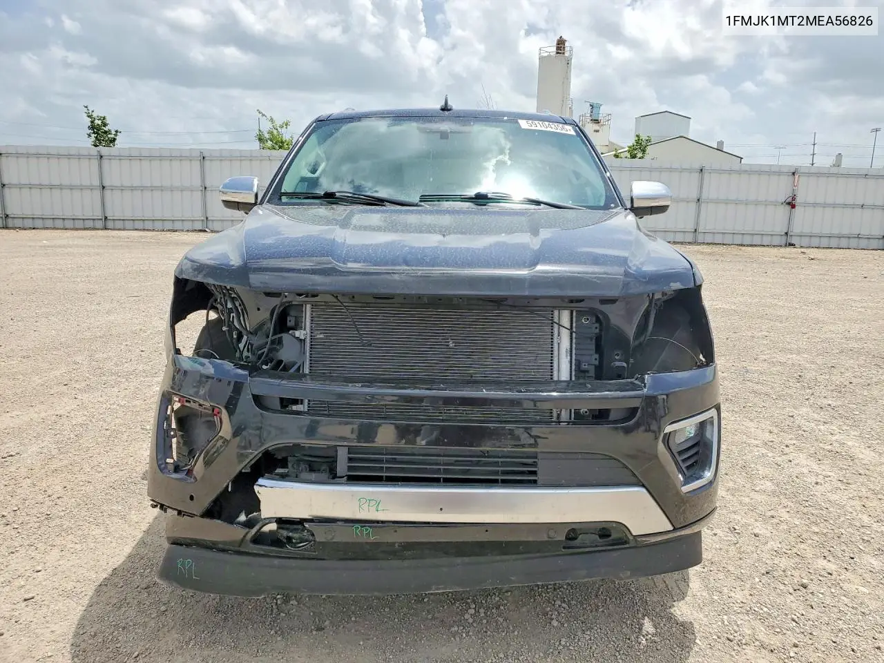 2021 Ford Expedition Max Platinum VIN: 1FMJK1MT2MEA56826 Lot: 59104356