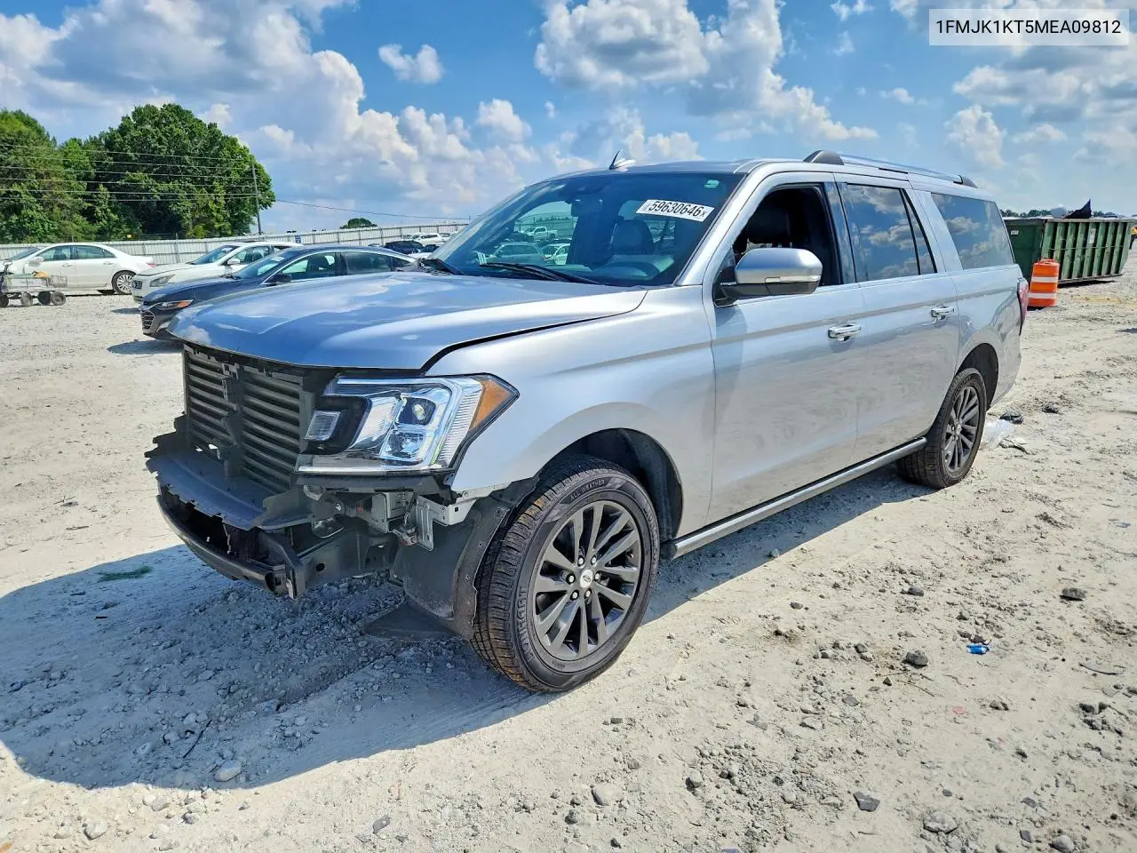 2021 Ford Expedition Max Limited VIN: 1FMJK1KT5MEA09812 Lot: 59630646