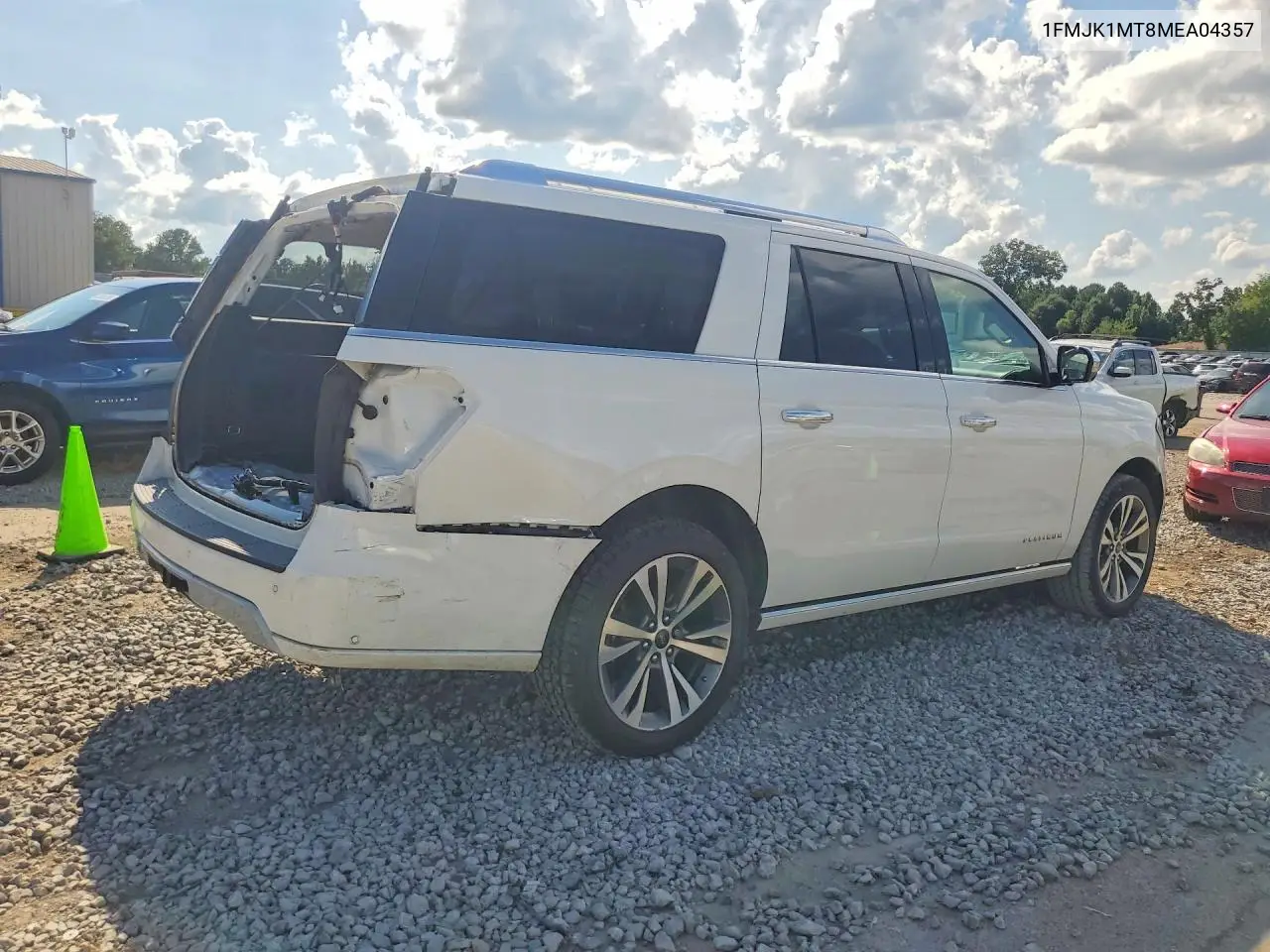 2021 Ford Expedition Max Platinum VIN: 1FMJK1MT8MEA04357 Lot: 60240326