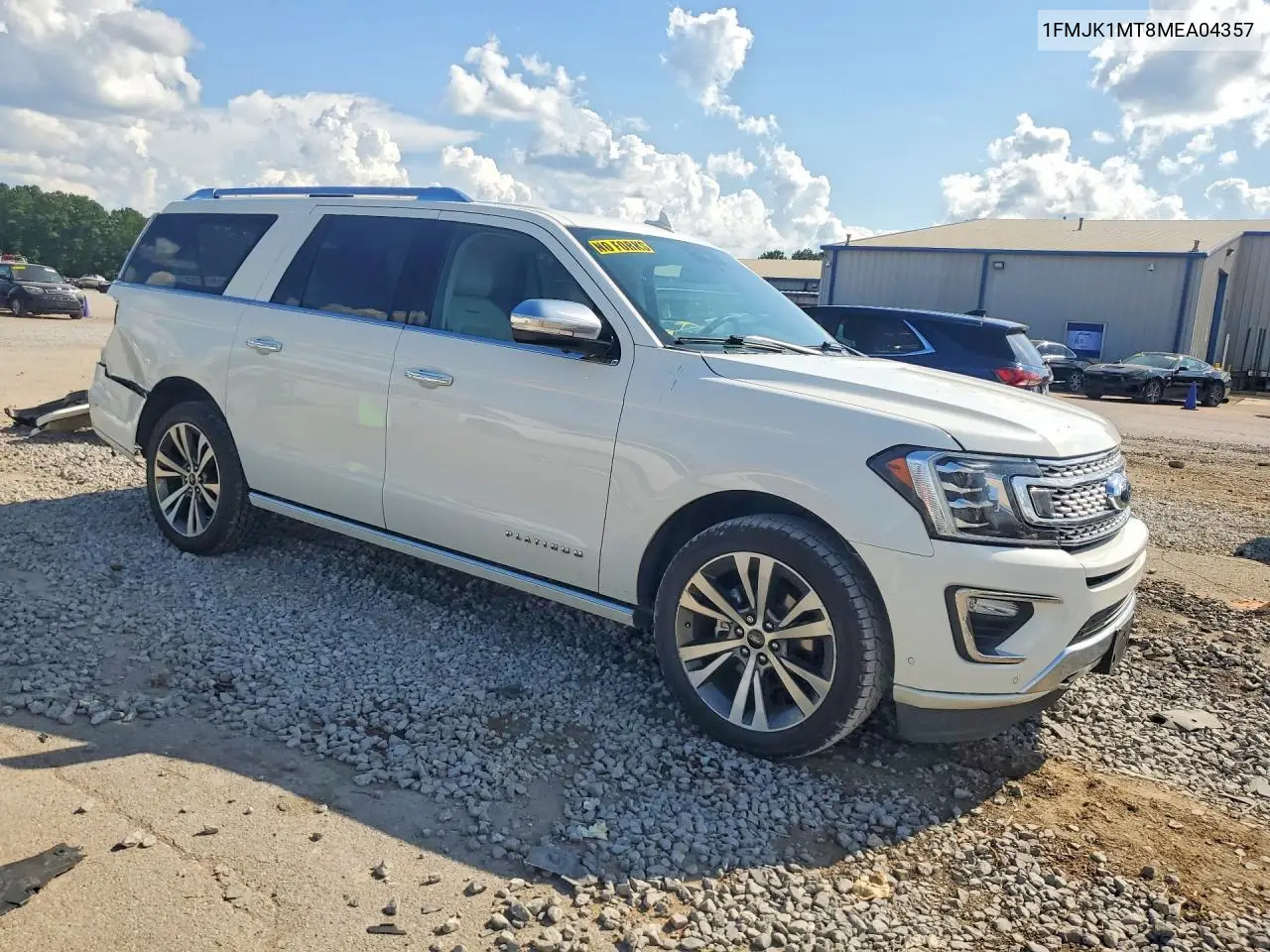 2021 Ford Expedition Max Platinum VIN: 1FMJK1MT8MEA04357 Lot: 60240326