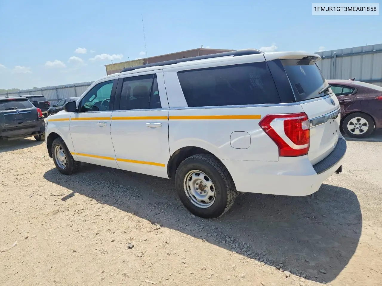 2021 Ford Expedition Max Xl VIN: 1FMJK1GT3MEA81858 Lot: 61774306