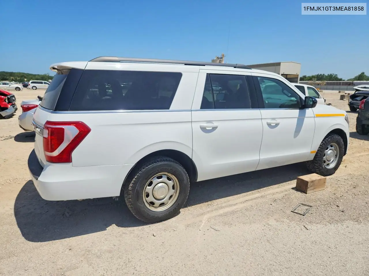 2021 Ford Expedition Max Xl VIN: 1FMJK1GT3MEA81858 Lot: 61774306