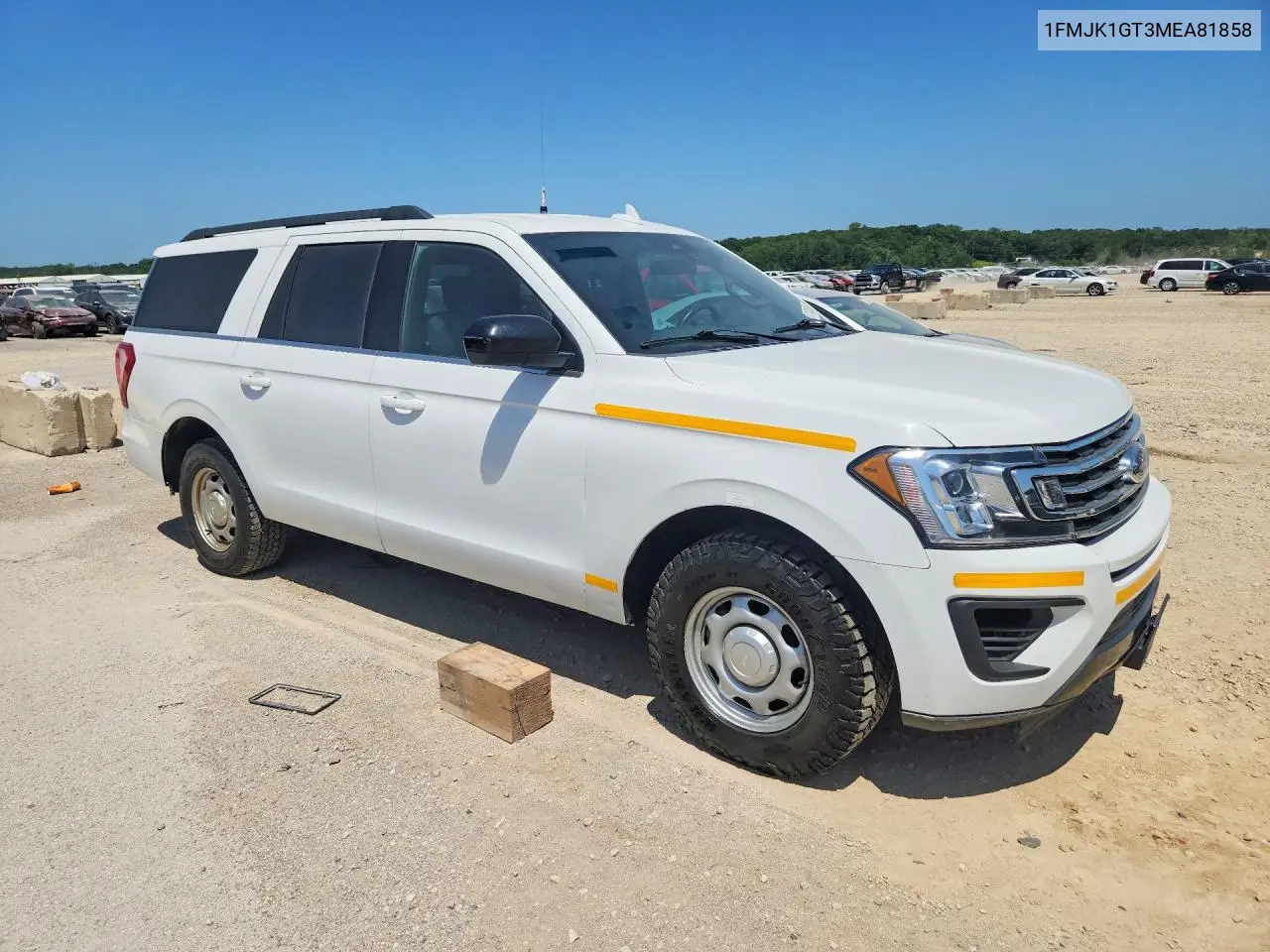 2021 Ford Expedition Max Xl VIN: 1FMJK1GT3MEA81858 Lot: 61774306