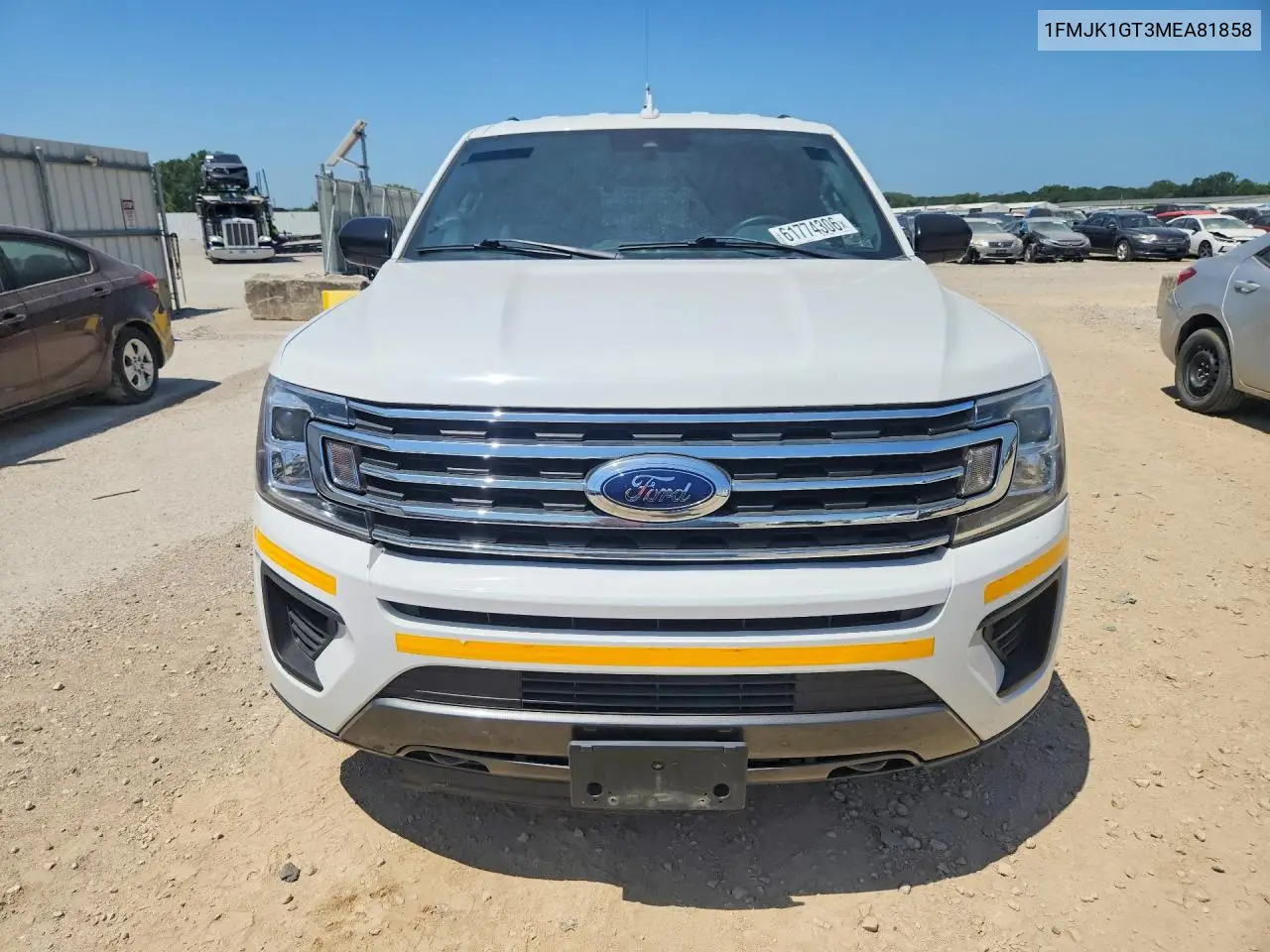 2021 Ford Expedition Max Xl VIN: 1FMJK1GT3MEA81858 Lot: 61774306