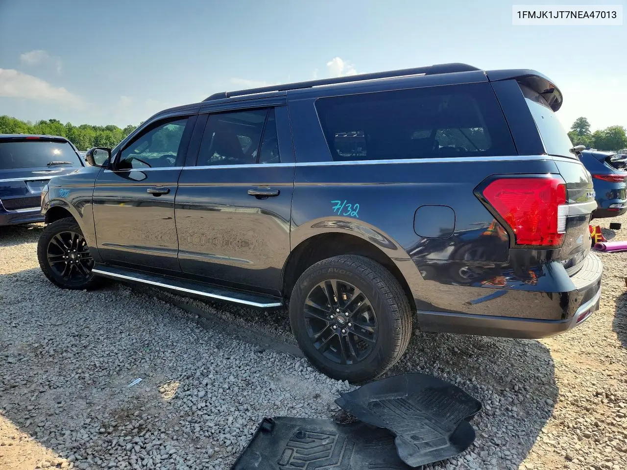 2022 Ford Expedition Max Xlt VIN: 1FMJK1JT7NEA47013 Lot: 59593756