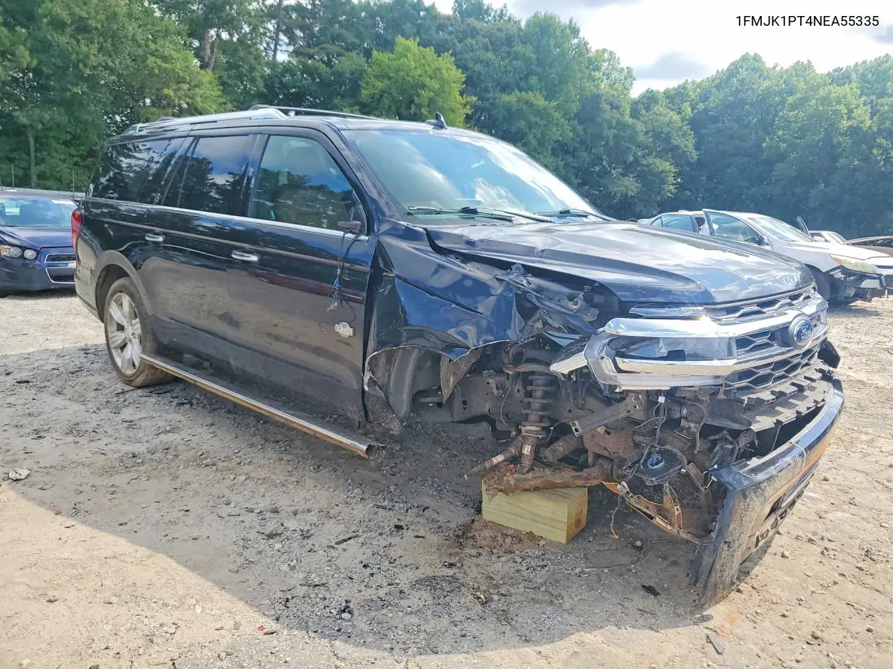 2022 Ford Expedition Max King Ranch VIN: 1FMJK1PT4NEA55335 Lot: 59964726