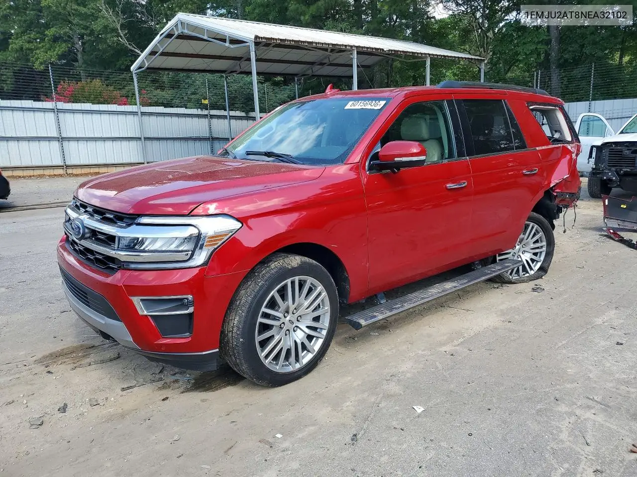 2022 Ford Expedition Limited VIN: 1FMJU2AT8NEA32102 Lot: 60156936