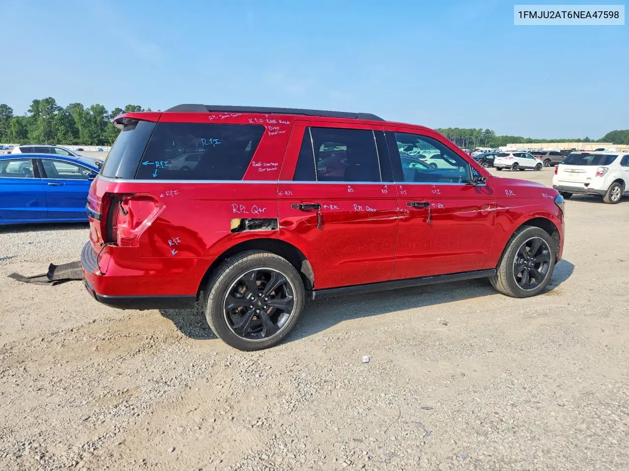 2022 Ford Expedition Limited VIN: 1FMJU2AT6NEA47598 Lot: 61050506