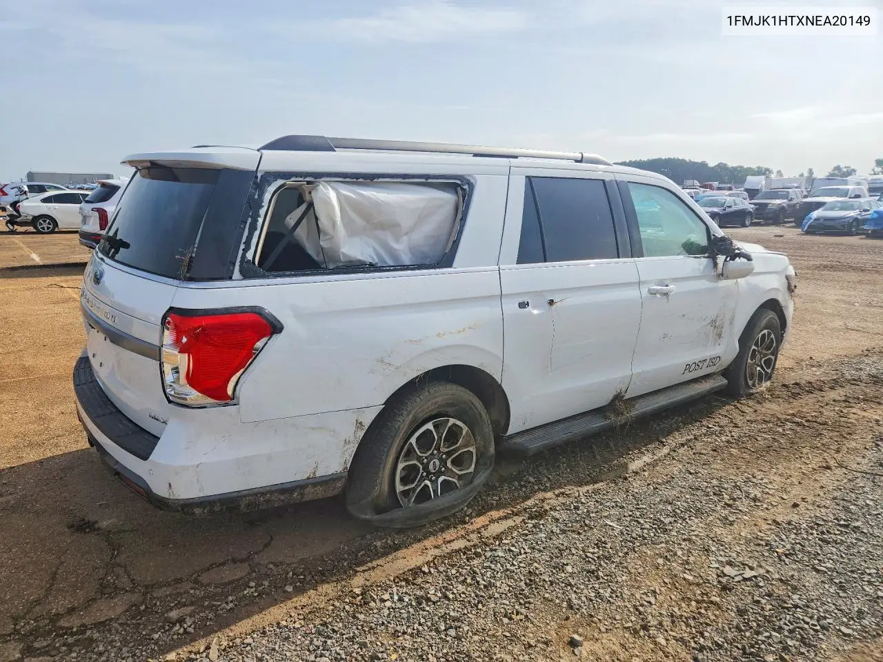 2022 Ford Expedition Max Xlt VIN: 1FMJK1HTXNEA20149 Lot: 61283156