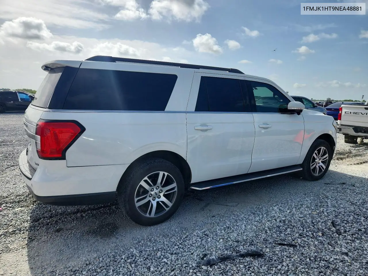 2022 Ford Expedition Max Xlt VIN: 1FMJK1HT9NEA48881 Lot: 61786836