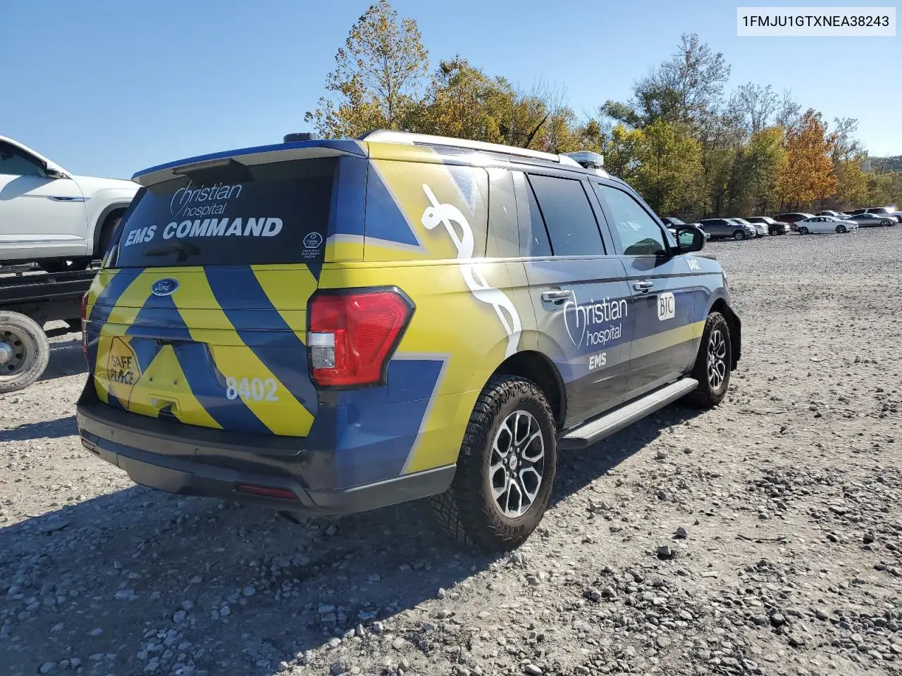 1FMJU1GTXNEA38243 2022 Ford Expedition Xl