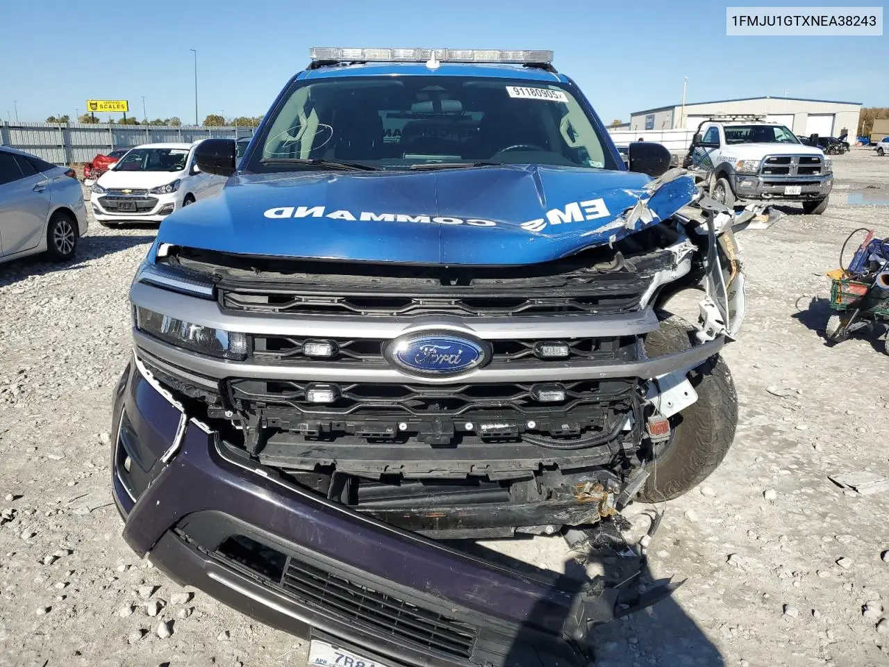 1FMJU1GTXNEA38243 2022 Ford Expedition Xl