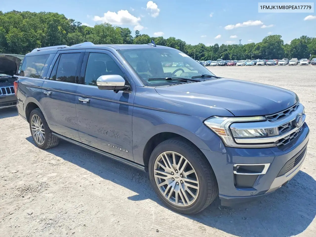 2023 Ford Expedition Max Platinum VIN: 1FMJK1M80PEA17779 Lot: 60917006