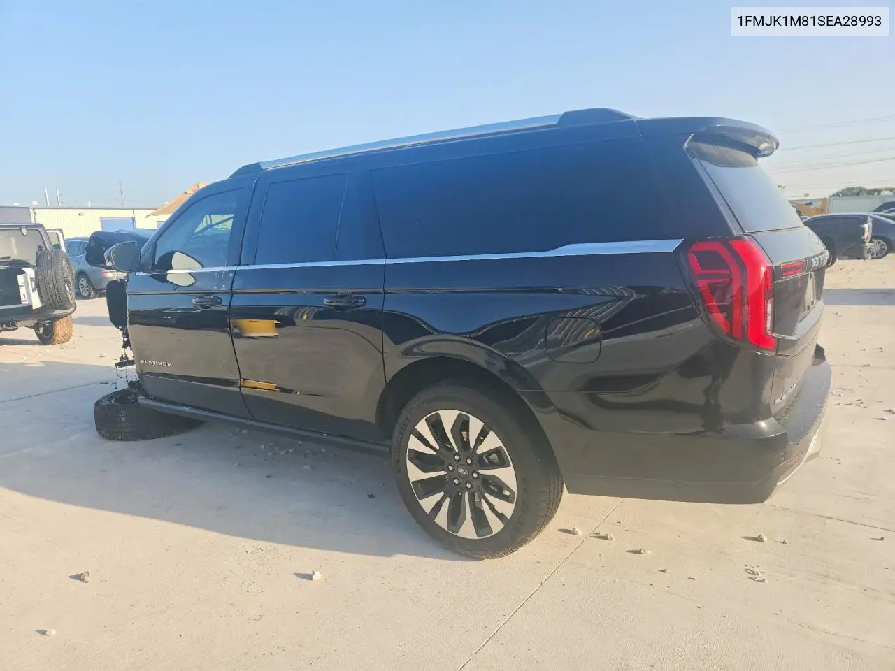 2025 Ford Expedition Max Platinum VIN: 1FMJK1M81SEA28993 Lot: 61708306