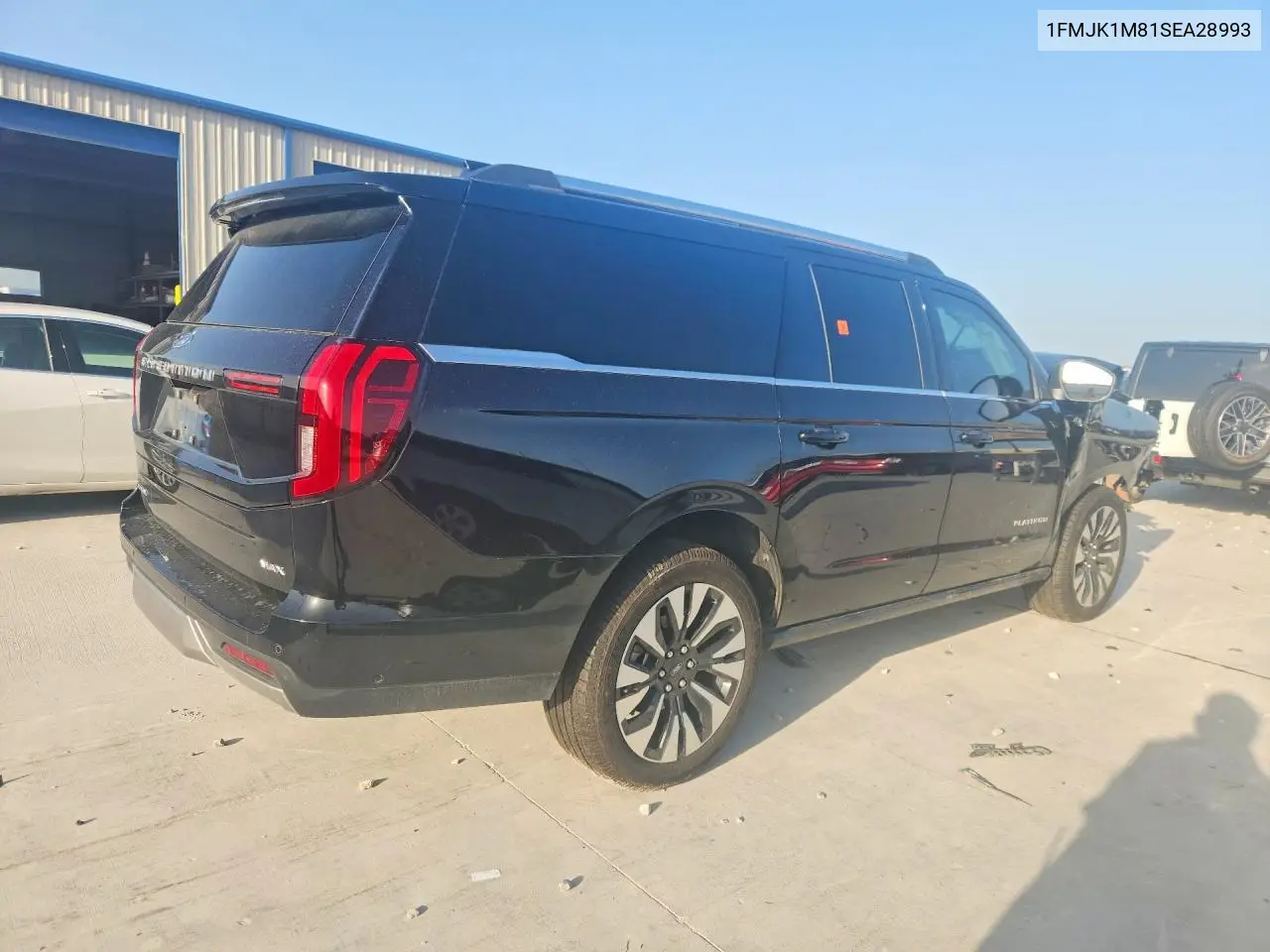 2025 Ford Expedition Max Platinum VIN: 1FMJK1M81SEA28993 Lot: 61708306