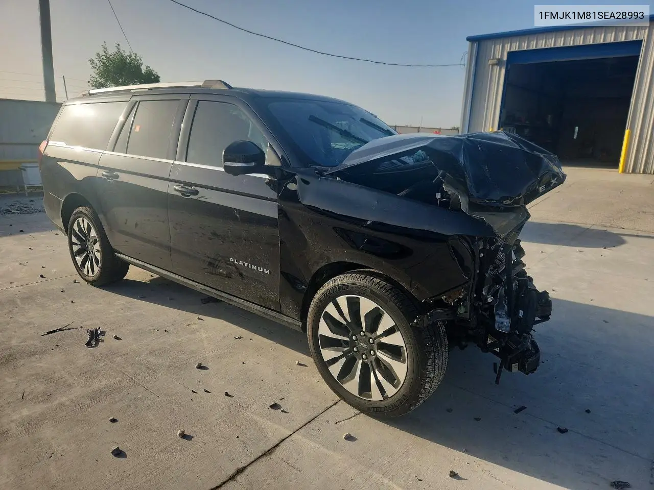 2025 Ford Expedition Max Platinum VIN: 1FMJK1M81SEA28993 Lot: 61708306