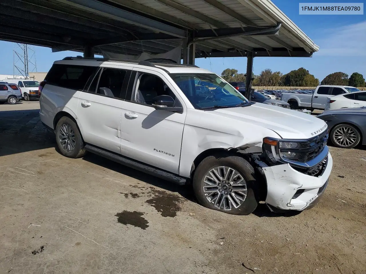 2026 Ford Expedition Max Platinum VIN: 1FMJK1M88TEA09780 Lot: 56663446