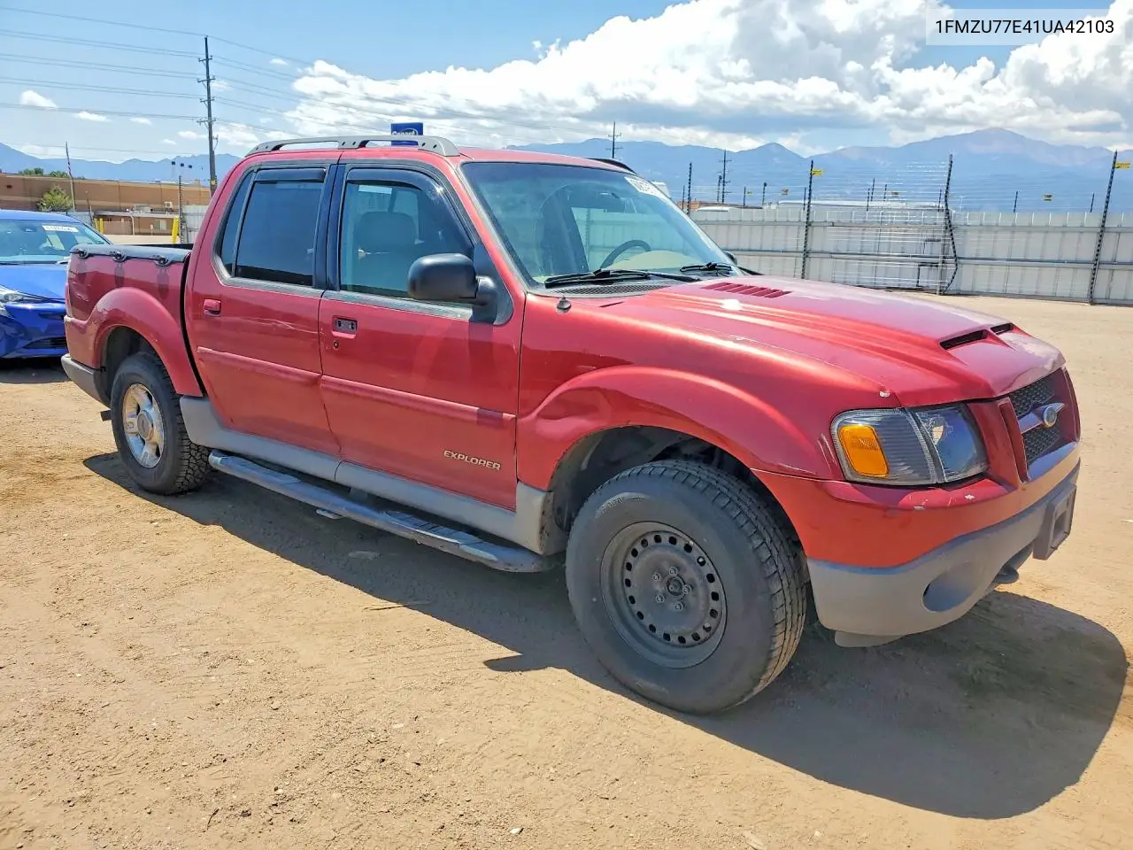 2001 Ford Explorer Sport Trac VIN: 1FMZU77E41UA42103 Lot: 60879576