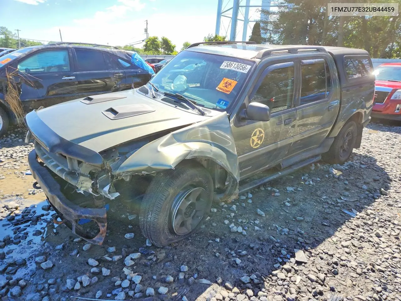 2002 Ford Explorer Sport Trac VIN: 1FMZU77E32UB44459 Lot: 58613056