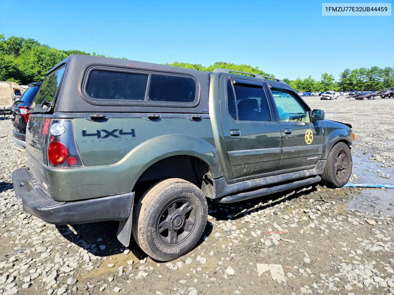 2002 Ford Explorer Sport Trac VIN: 1FMZU77E32UB44459 Lot: 58613056
