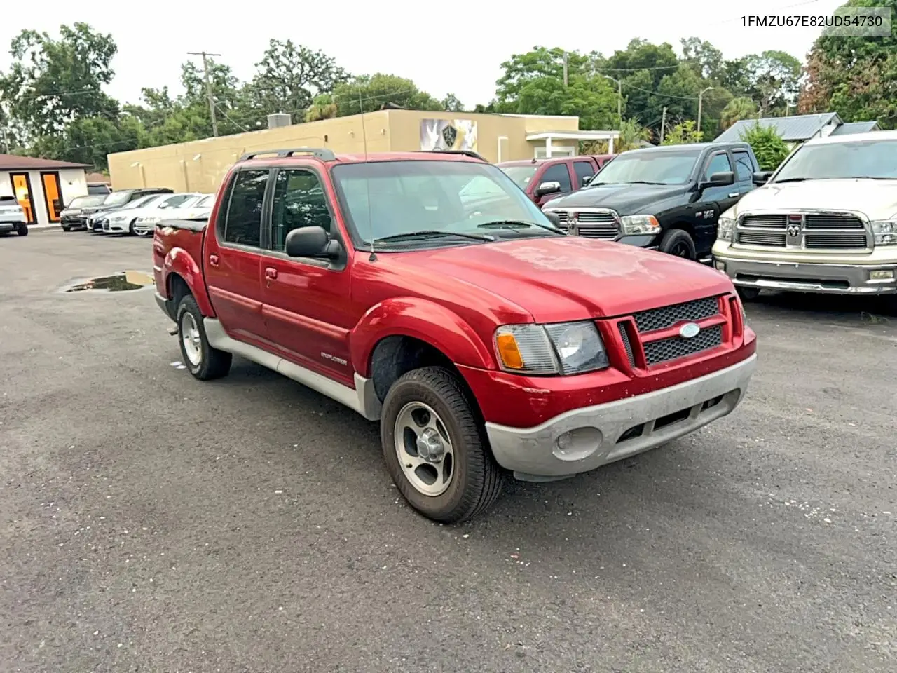 2002 Ford Explorer Sport Trac VIN: 1FMZU67E82UD54730 Lot: 62009166