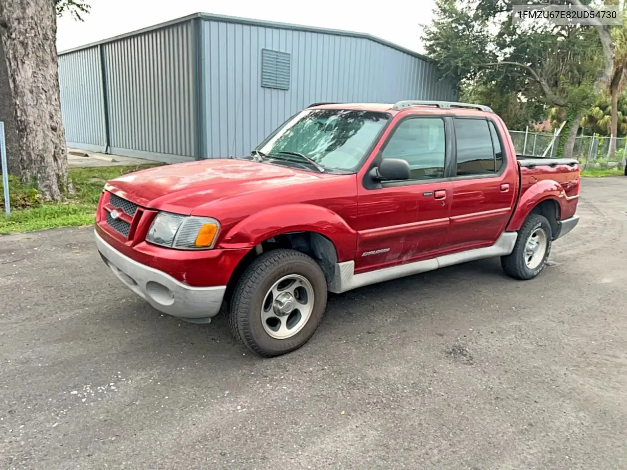 2002 Ford Explorer Sport Trac VIN: 1FMZU67E82UD54730 Lot: 62009166