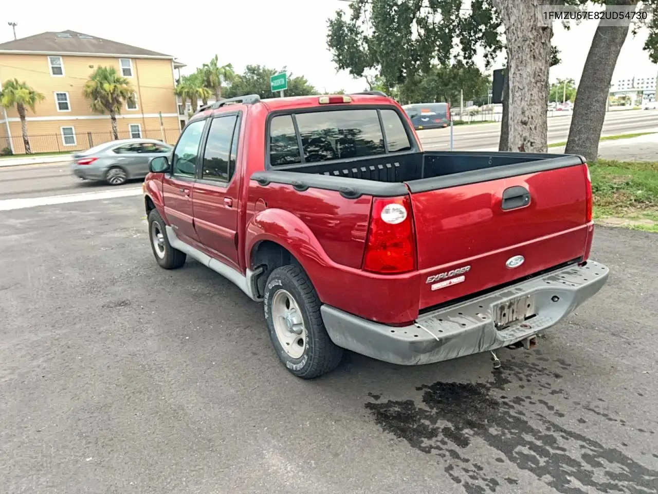 2002 Ford Explorer Sport Trac VIN: 1FMZU67E82UD54730 Lot: 62009166