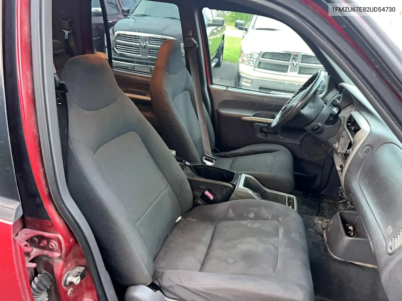 2002 Ford Explorer Sport Trac VIN: 1FMZU67E82UD54730 Lot: 62009166