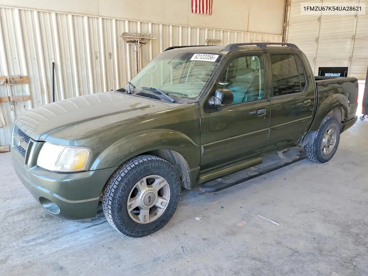 2004 Ford Explorer Sport Trac VIN: 1FMZU67K54UA28621 Lot: 62122356