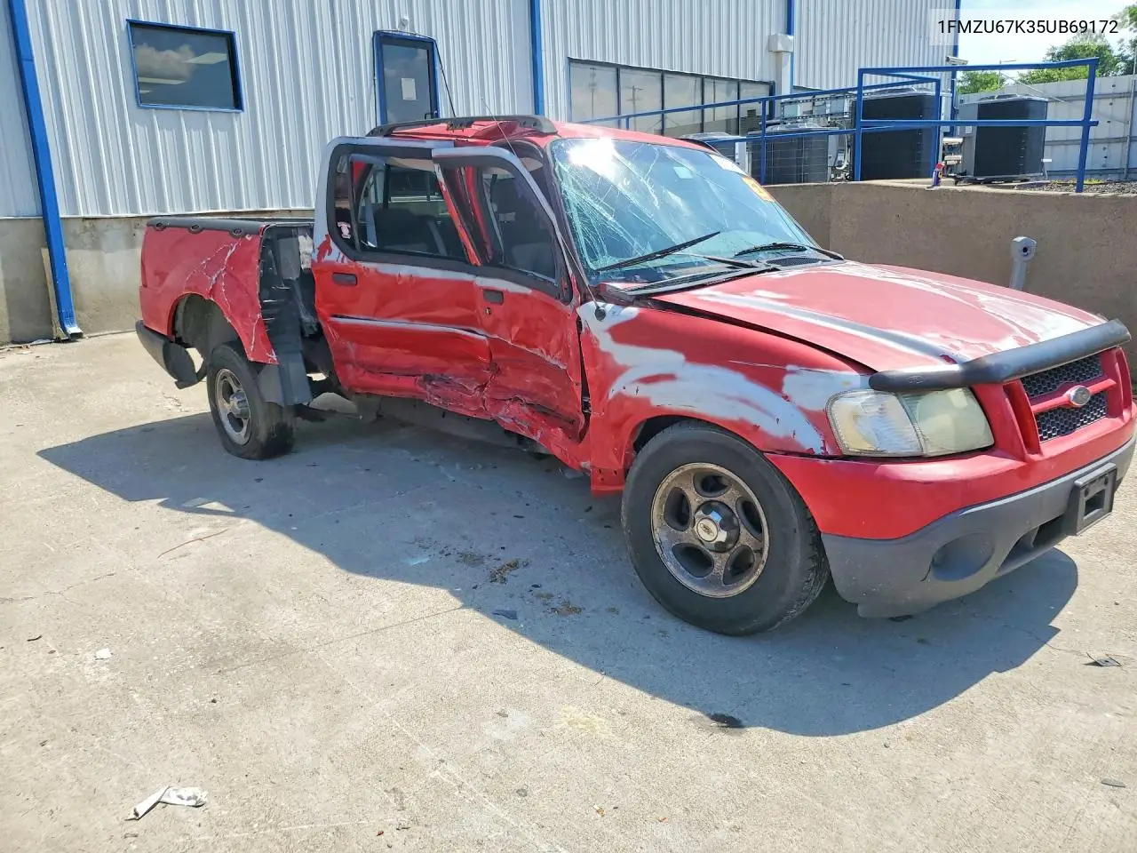 2005 Ford Explorer Sport Trac VIN: 1FMZU67K35UB69172 Lot: 58734326