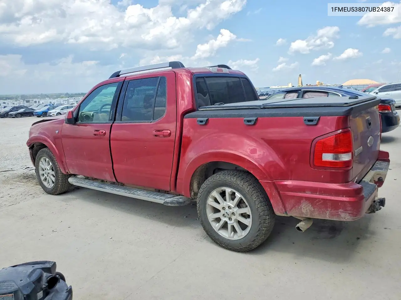 2007 Ford Explorer Sport Trac Limited VIN: 1FMEU53807UB24387 Lot: 60448106