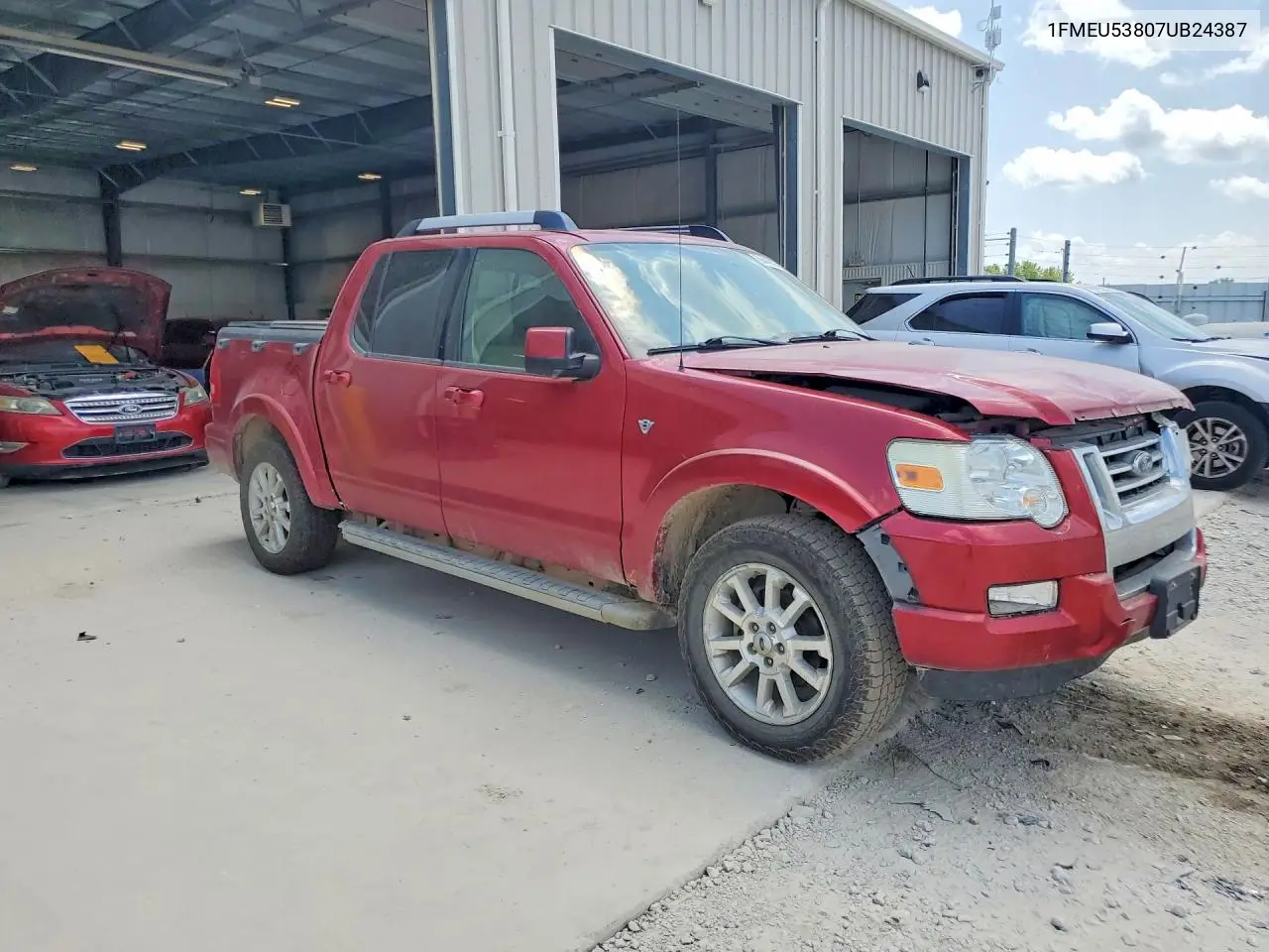 2007 Ford Explorer Sport Trac Limited VIN: 1FMEU53807UB24387 Lot: 60448106