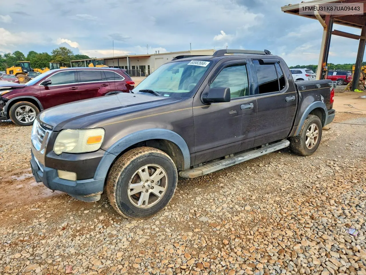 2007 Ford Explorer Sport Trac Xlt VIN: 1FMEU31K87UA09443 Lot: 60982666