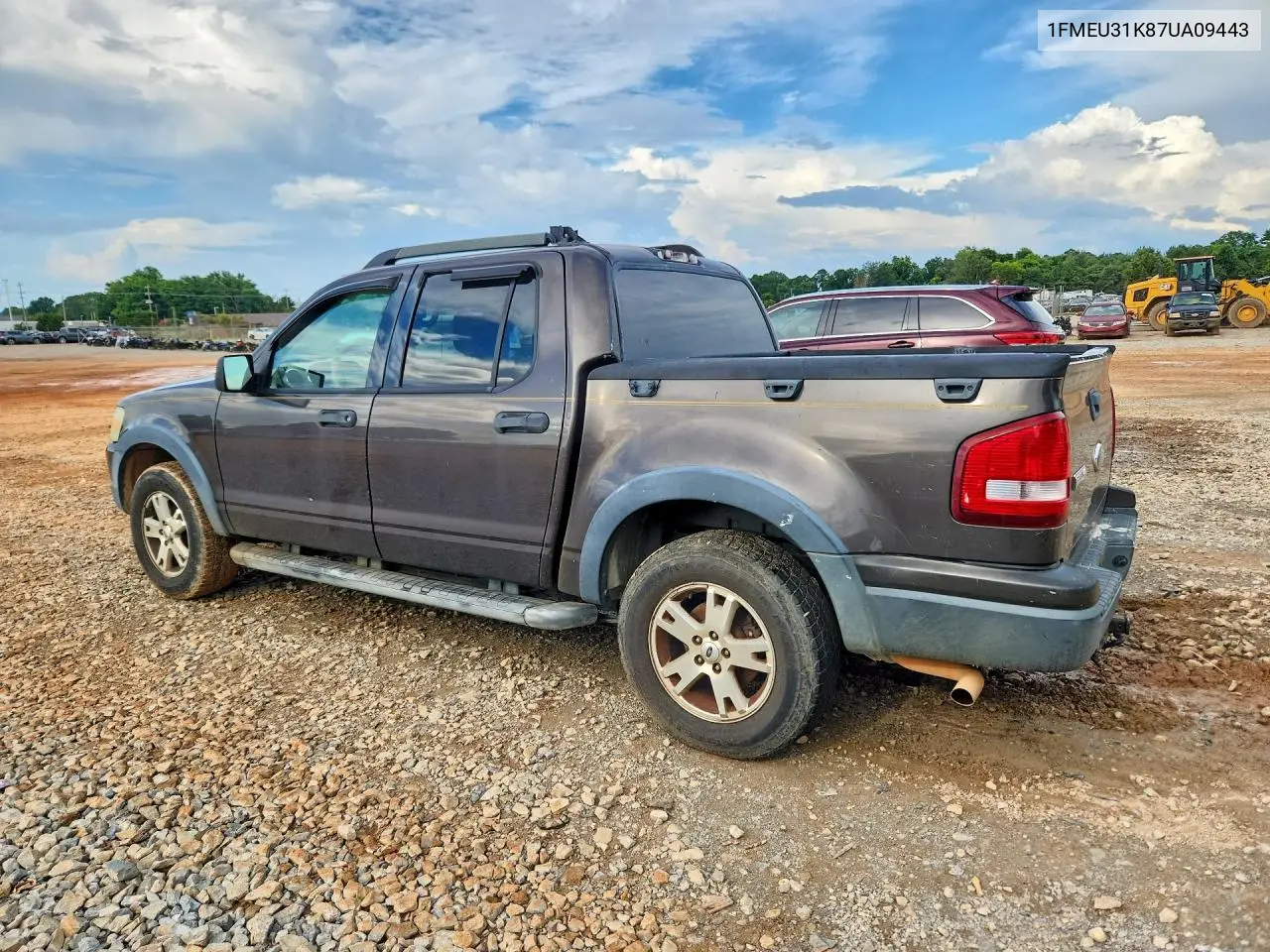2007 Ford Explorer Sport Trac Xlt VIN: 1FMEU31K87UA09443 Lot: 60982666