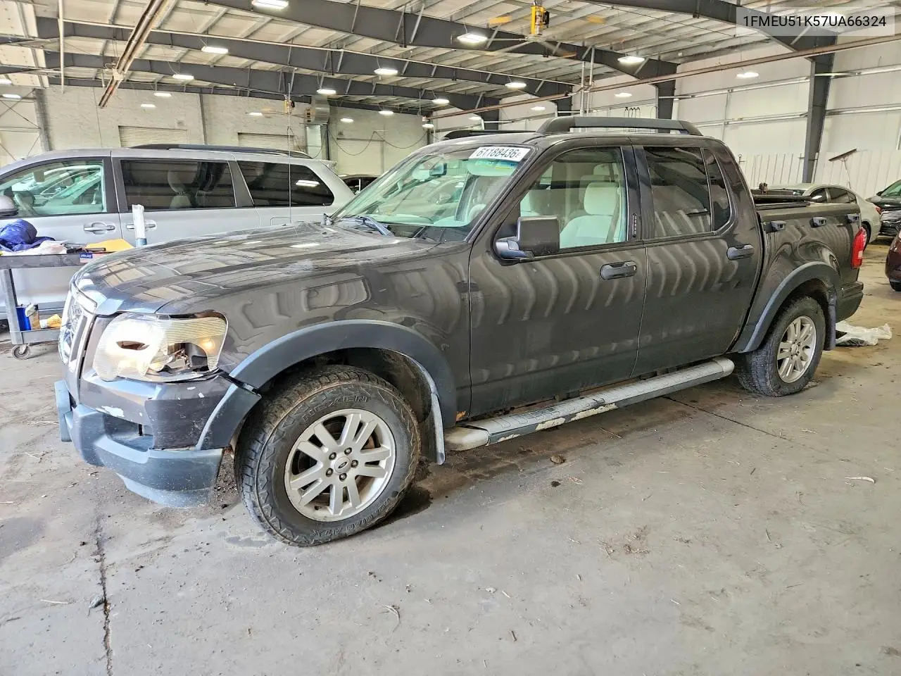 2007 Ford Explorer Sport Trac Xlt VIN: 1FMEU51K57UA66324 Lot: 61188436