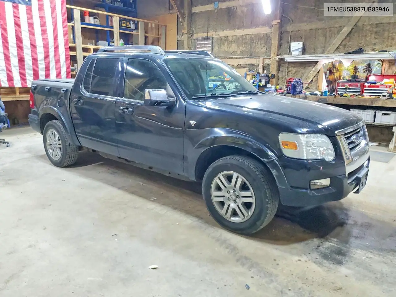 2007 Ford Explorer Sport Trac Limited VIN: 1FMEU53887UB83946 Lot: 61327536