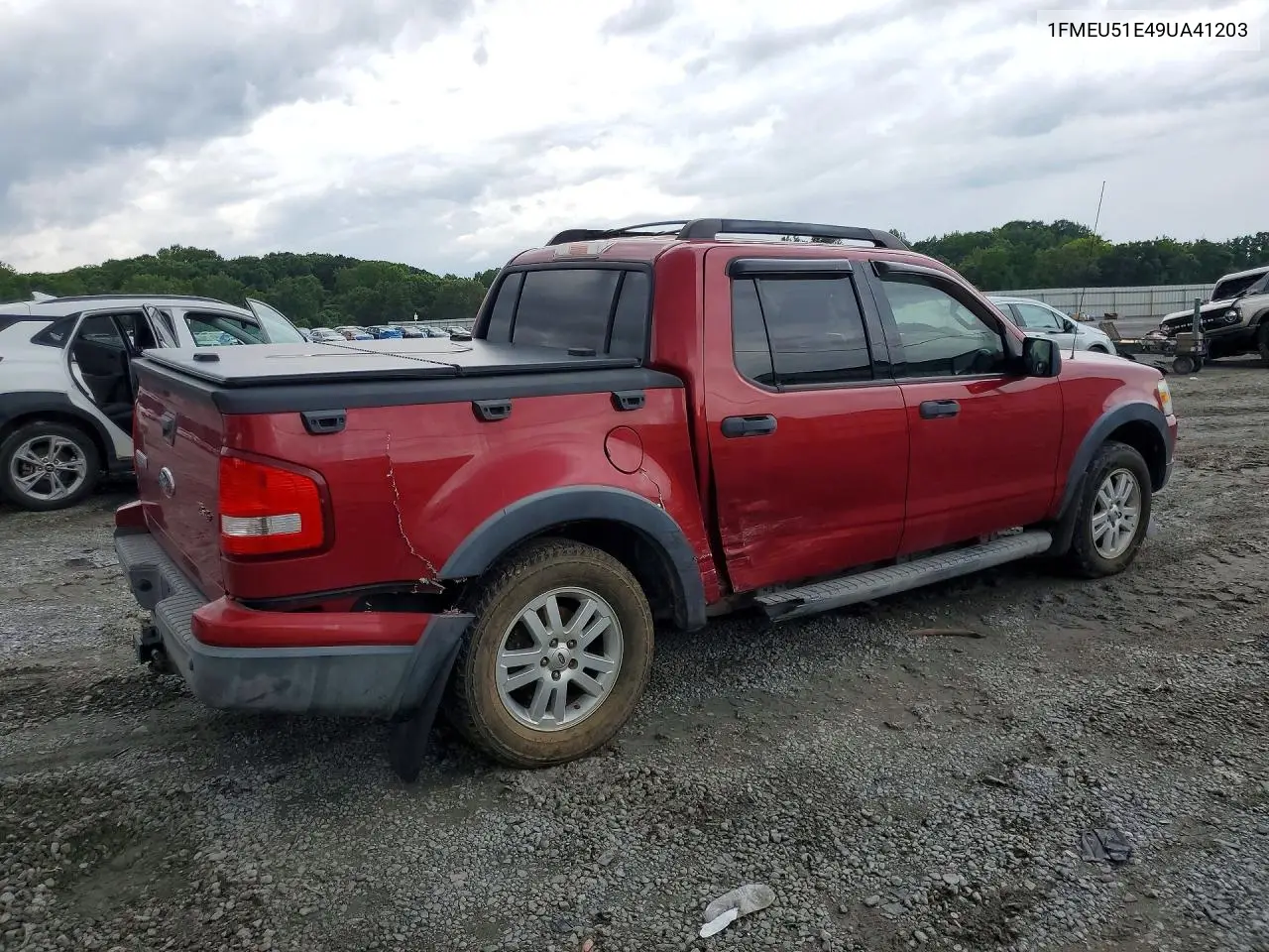 2009 Ford Explorer Sport Trac Xlt VIN: 1FMEU51E49UA41203 Lot: 60775216