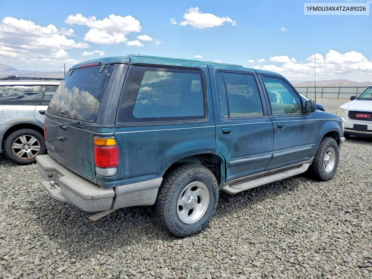 1996 Ford Explorer VIN: 1FMDU34X4TZA89226 Lot: 61758136
