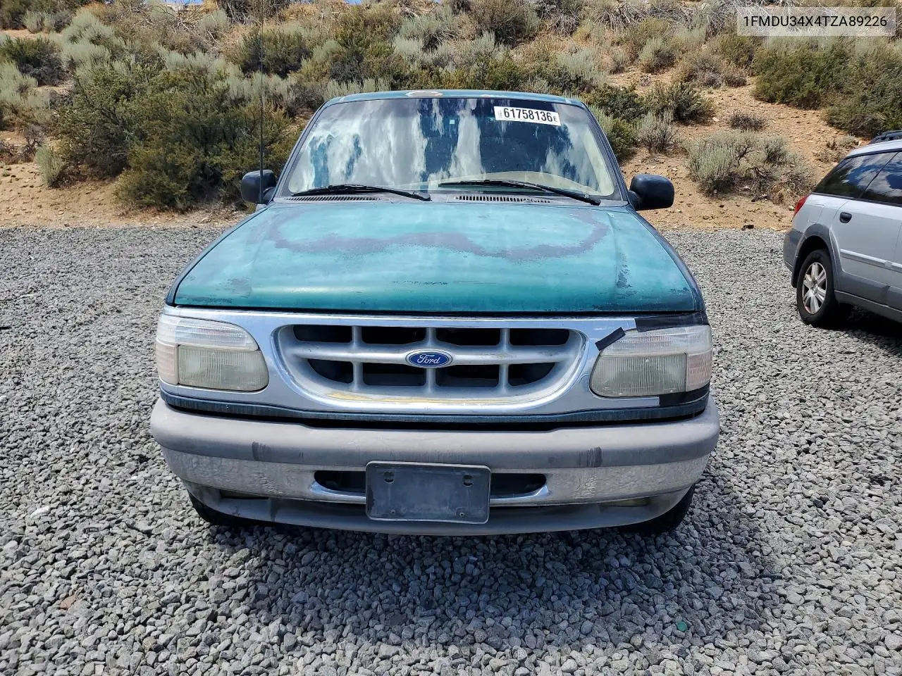 1996 Ford Explorer VIN: 1FMDU34X4TZA89226 Lot: 61758136