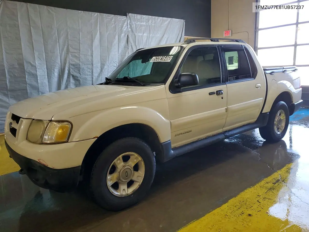 2001 Ford Explorer Sport Trac VIN: 1FMZU77E81UB57237 Lot: 53381646