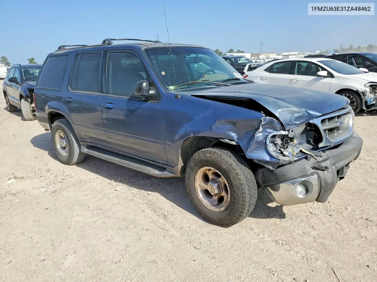 2001 Ford Explorer VIN: 1FMZU63E31ZA48462 Lot: 62104586