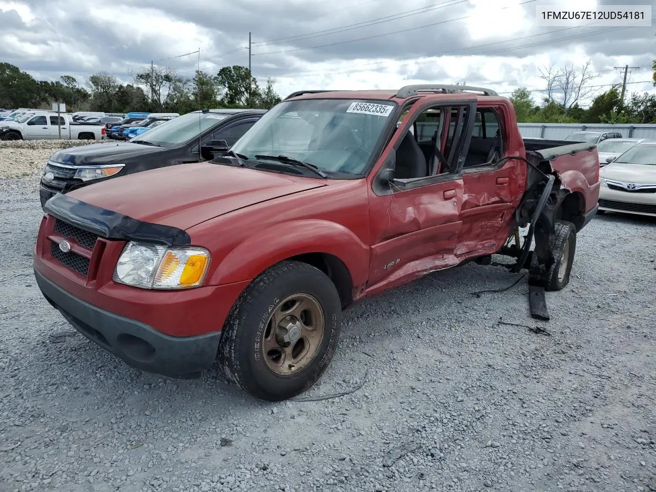 1FMZU67E12UD54181 2002 Ford Explorer Sport Trac