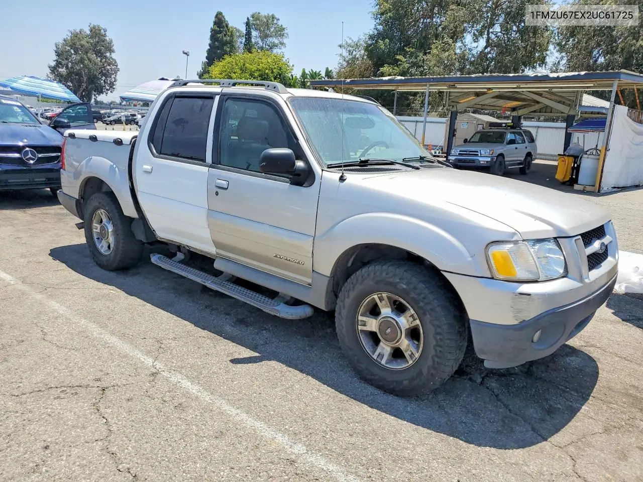 2002 Ford Explorer Sport Trac VIN: 1FMZU67EX2UC61725 Lot: 60706176