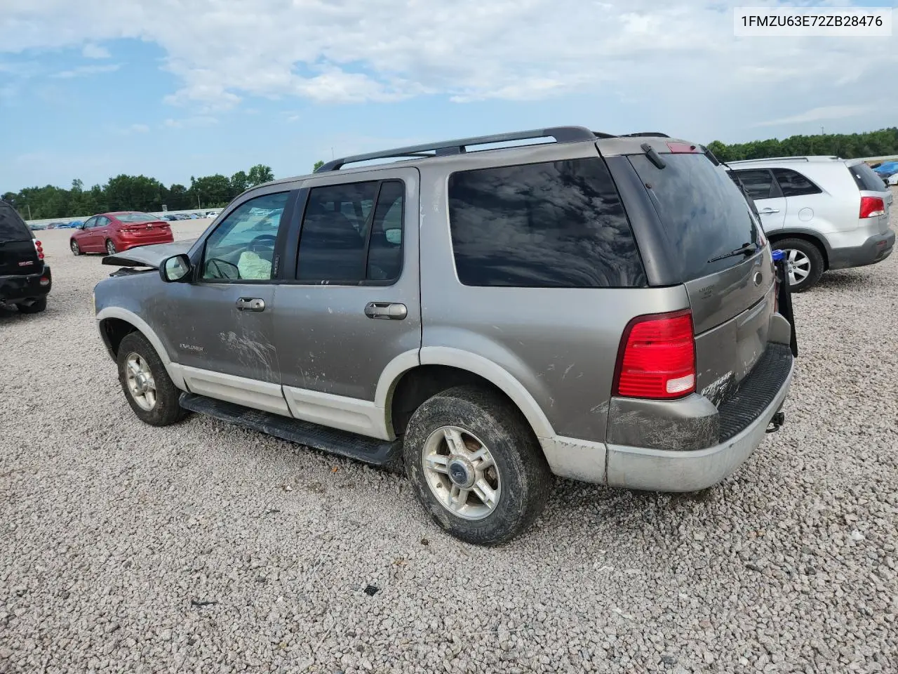 2002 Ford Explorer Xlt VIN: 1FMZU63E72ZB28476 Lot: 61007856