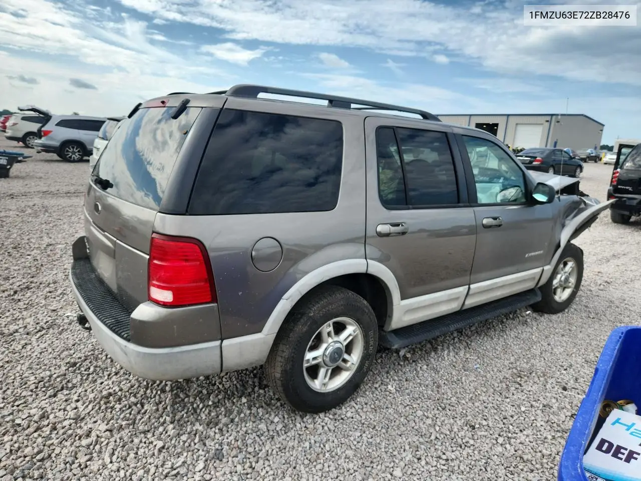 2002 Ford Explorer Xlt VIN: 1FMZU63E72ZB28476 Lot: 61007856