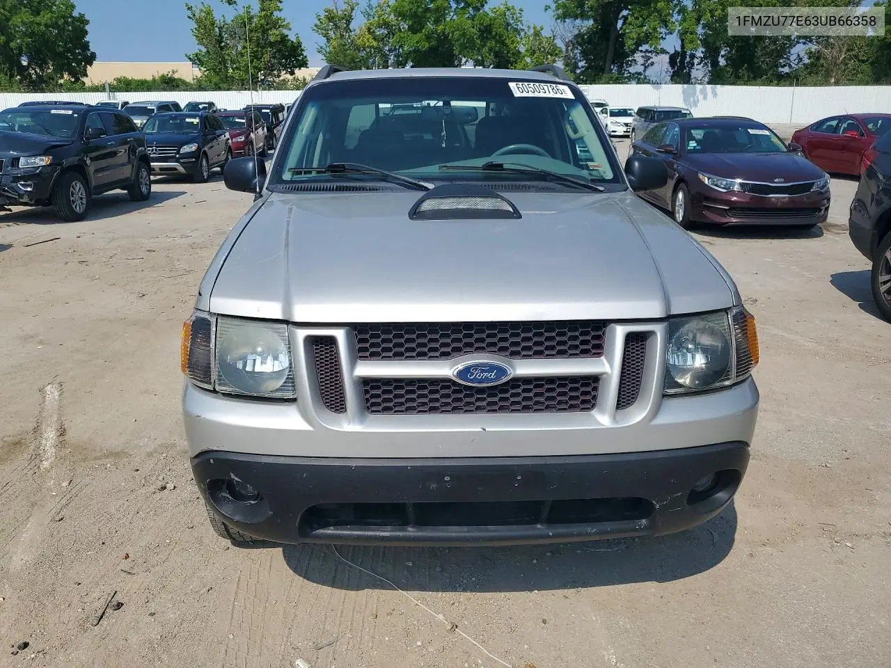 2003 Ford Explorer Sport Trac VIN: 1FMZU77E63UB66358 Lot: 60509786